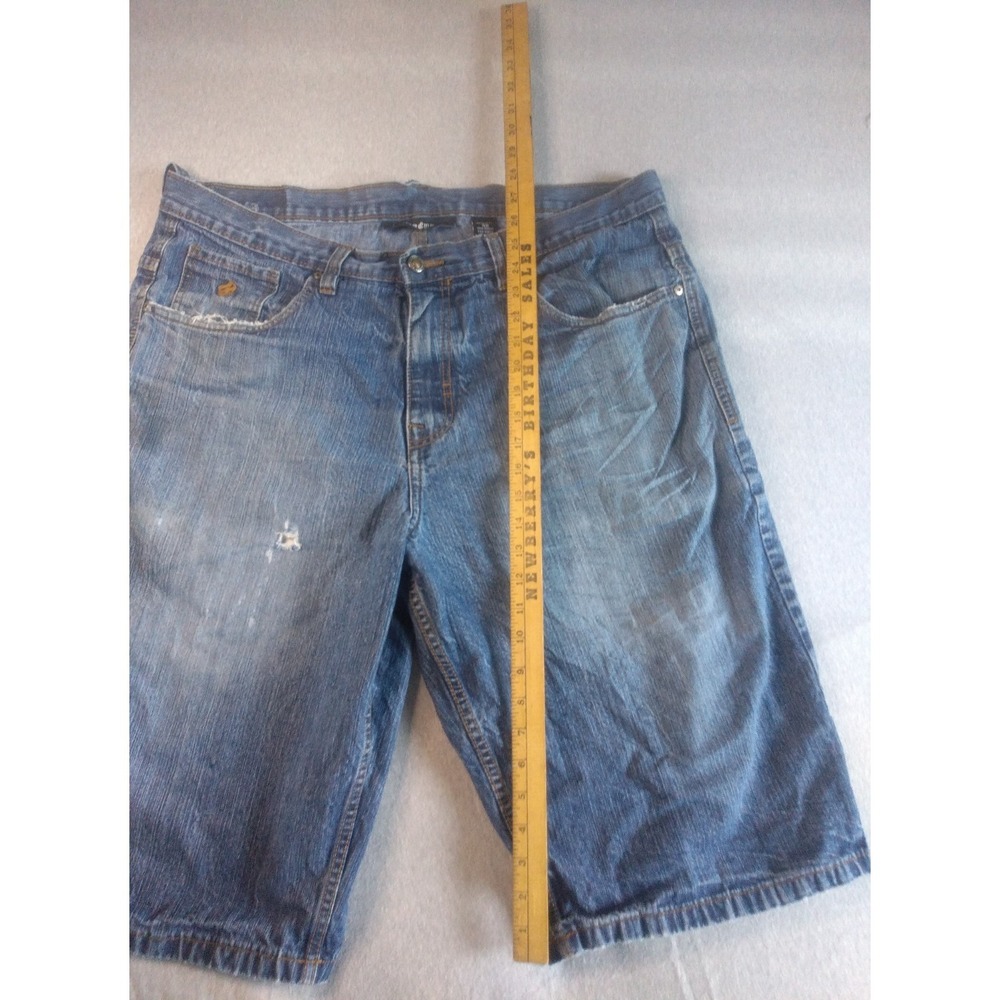 Roca Wear Baggy Y2K Denim Jean Shorts Size 40 - Picture 12 of 16
